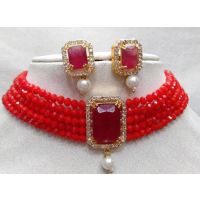 Allure Unique Red Crystals Jewellery Sets