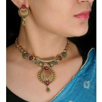 Luxury Princess Kundan Brass Jewellery Sets