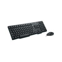 Logitech MK100PS/2 Wireless  Keyboard and Mouse Combo (Black)