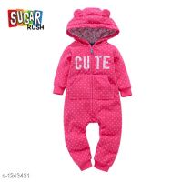 Sugar Rush Babies Hoodie Rompers 