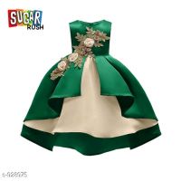 Elegant Poly Cotton Girls Dresses Vol 3