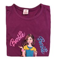 Little Babs Purple Barbie Printed Tee