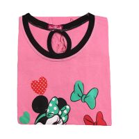 Princess Pink Mickey Mouse Printed T-Shirt