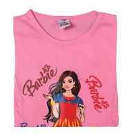 Little Babs Pink Barbie Printed Tee