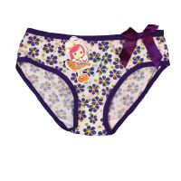 Kids Floral Side Ribbon Bow Panty