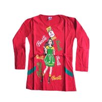 Little Babs Red Barbie Printed Tee