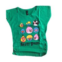 Angry Birds Green Printed Top