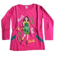 Little Babs Pink Barbie Printed Tee