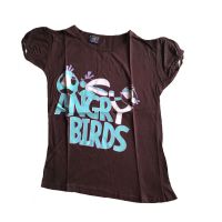 Angry Birds Brown Printed Top