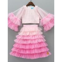 Best Multi Cotton Girls Lehanga Choli Set