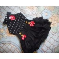 Black Braso Net Satin and Cotton Frocks