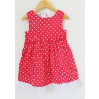 Classic Pink Girls Summer Frocks