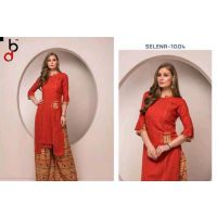 Aakarsha Graceful Women Red Kurta Sets