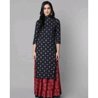 Chitrarekha Black Women Petite Kurta Set