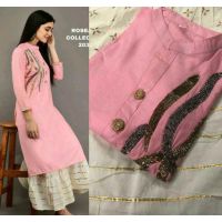 Charvi Refined Pink Women Kurta Sets