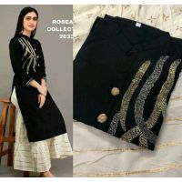 Charvi Refined Black Women Kurta Sets