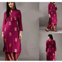 Abhisarika Sensational Maroon  Women Kurta Sets