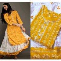 Abhisarika Sensational Yellow Women Kurta Sets