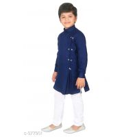 Kids Ethnic Wear Kurta Pyjama Set 