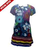 65 % Off Multi Floral Printed Kurti