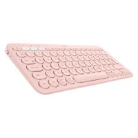Logitech K380 / Easy-Switch for Upto 3 Devices, Slim Bluetooth Tablet Keyboard (Rose)