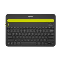 Logitech K480 Multidevice Bluetooth Tablet Keyboard  (Black)