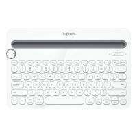 Logitech K480 / Compact Space-Saving Design Bluetooth Multi-device Keyboard  (White)