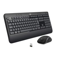 Logitech MK540 Mouse & Keyboard Combo / HotKeys, 3-Year Battery Life Wireless Multi-device Keyboard  (Black)