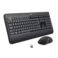 Logitech MK540 Mouse & Keyboard Combo / HotKeys, 3-Year Battery Life Wireless Multi-device Keyboard (Black)
