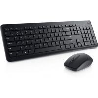 DELL KM3322W/ KM3322W Keyboard & Mouse Combo, Anti-fade & Spill-resistant Keys Wireless Multi-device Keyboard  (Black)
