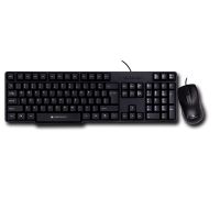 ZEBRONICS Zeb-Judwaa 750 Keyboard & Mouse Combo Wired USB Desktop Keyboard (Black)