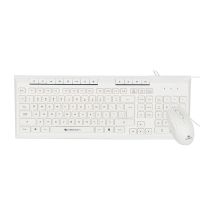 ZEBRONICS Zeb-Judwaa 900 Keyboard and Mouse Combo Wired USB Desktop Keyboard  (White)