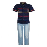 JAZZUP Shirt & Jeans Set For Boys