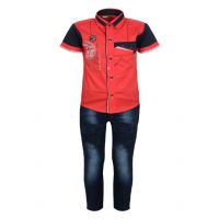 JAZZUP Shirt&Jeans Set For Boys