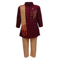 JAZZUP Boys Sherwani Set