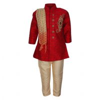 JAZZUP Boys Sherwani Set