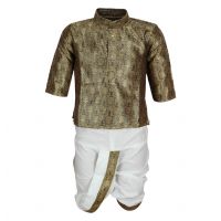 JAZZUP Boys Dhoti Kurta Set