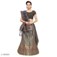 Aarzoo Classy Silk Jacquard Banarasi Lehenga Choli 