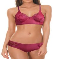 Comfy  Pink Bra & Panty Set