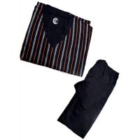 Cito Black With Linning Night Suit