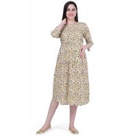 Seasons Women's Rayon Maternity Dress