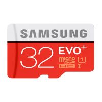 Samsung 32 GB UHS-I 80MB/s Class 10 Evo Plus Micro SDHC Card (with SD Adapter)