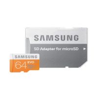 Samsung 64 GB Micro SDXC EVO Memory Card (With SD Adapter)