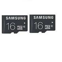 Samsung 16 Gb Micro Sd Memory Card Class 10 - Pack Of 2