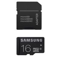 Samsung 16 GB Class 6 Memory Card with Adapter