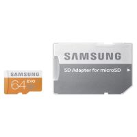 Samsung 64GB Micro SDXC UHS-I Memory Card with Adapter 48MB/s