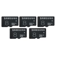 Samsung 8 GB Class 6 Memory Card - Pack of 5