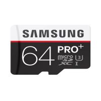 Samsung 64 GB UHS-I 95MB/s Class 10 Pro Plus Micro SDHC Card (with SD Adapter)