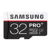 Samsung 32 GB UHS-I 95MB/s Class 10 Pro Plus Micro SDHC Card (with SD Adapter)
