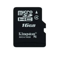 Kingston 16 GB MicroSD Card Class 4 4 MB/s Memory Card